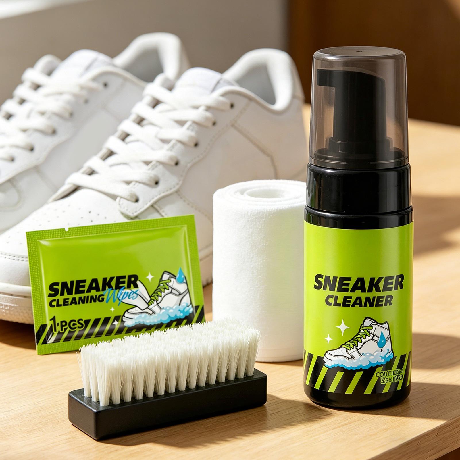 Sneaker Care White - Nettoyant pour baskets 4 pièces 100ml
