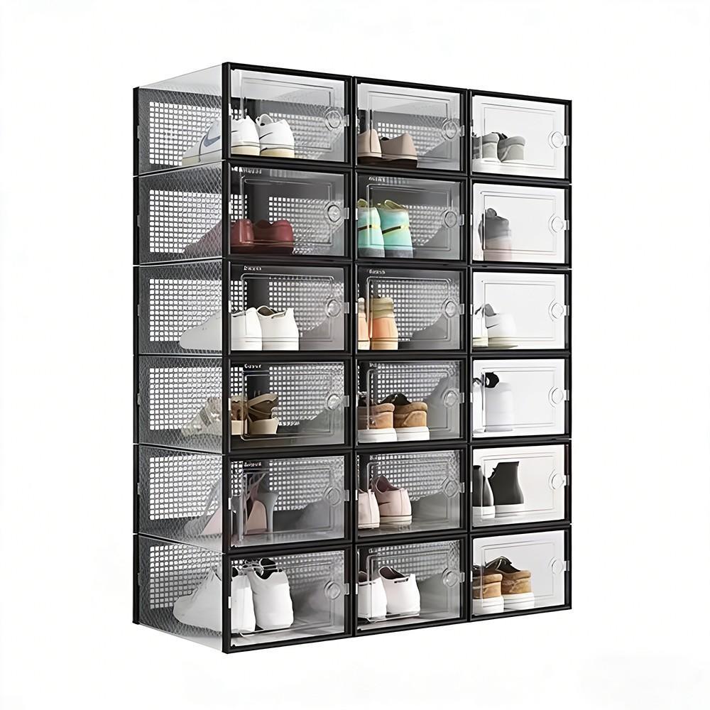 Sneaker Case - Lot de 12 boîtes de rangement