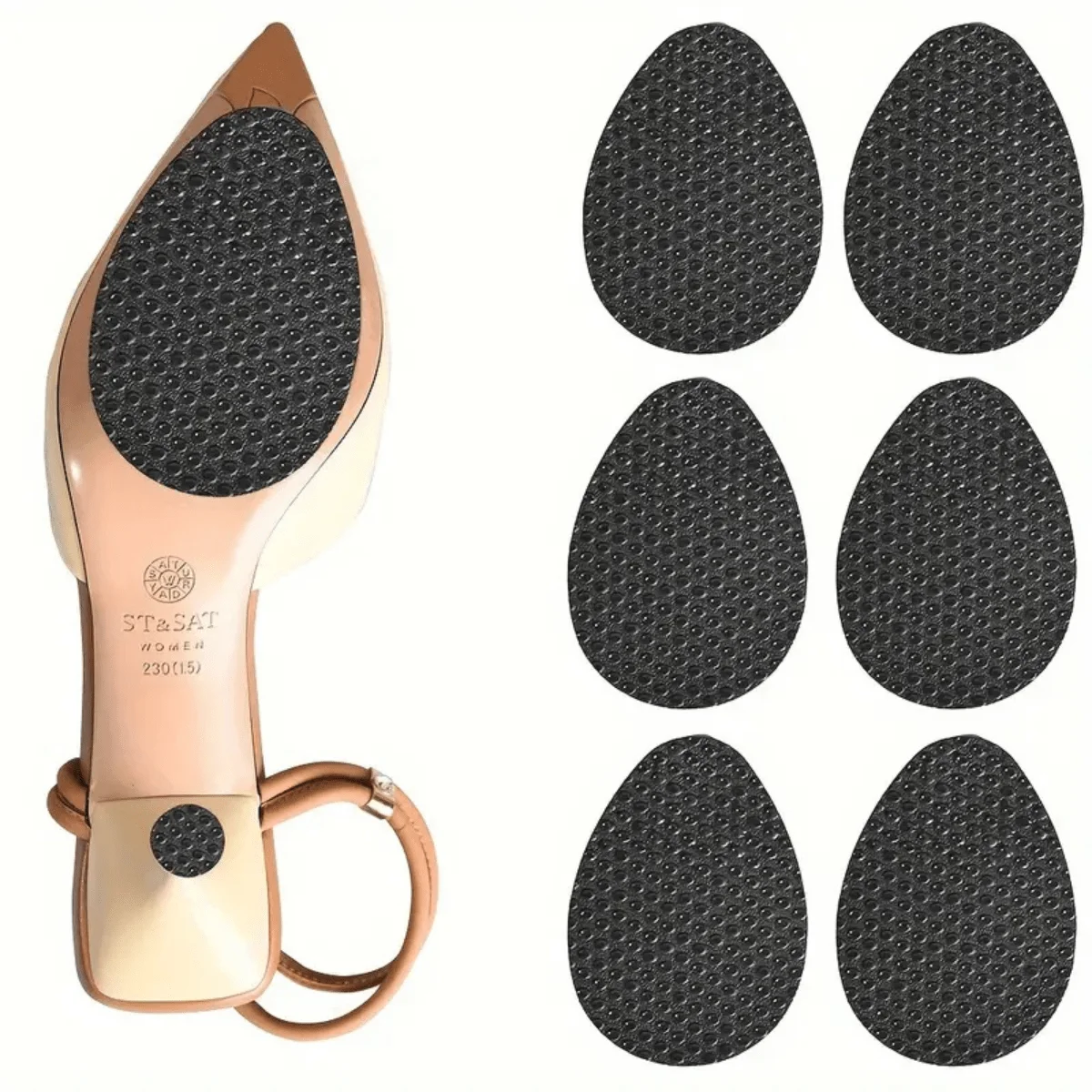 Sneaker Shoe Care Kit - Coussinets de chaussures en caoutchouc antidérapants,