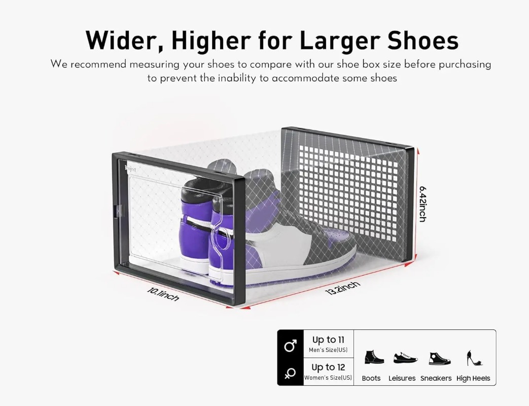 Boîtes de rangement à chaussur - Sneaker Case avis et prix