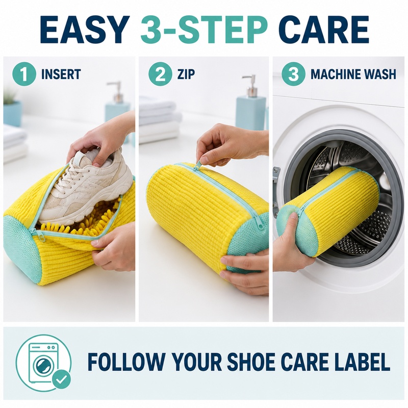 Sac de lavage cylindrique pour - Sneaker Care Laundry avis et prix