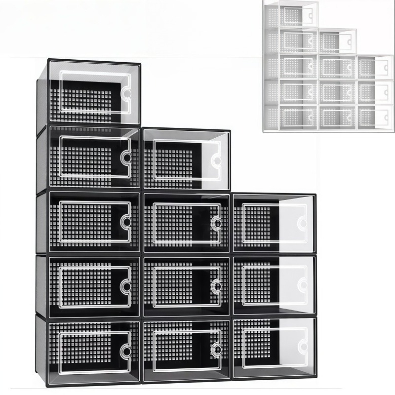 Lot de 12 boîtes de rangement  - Sneaker Case avis et prix