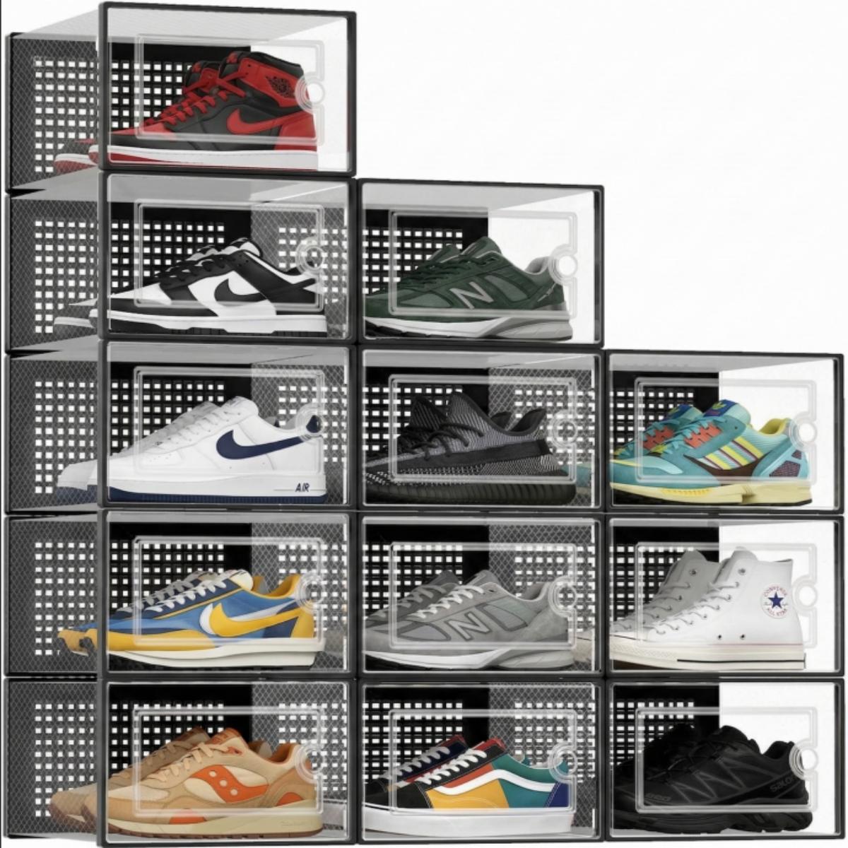 Lot de 12 boîtes de rangement  - Sneaker Case avis et prix