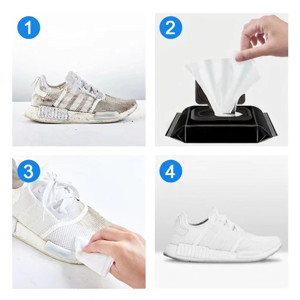 Lingettes nettoyantes jetables - Sneaker Care White avis et prix