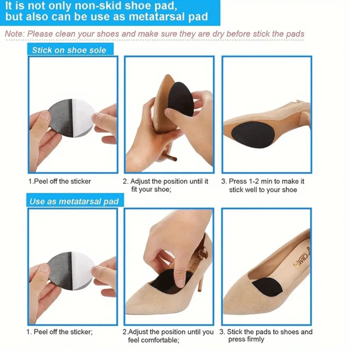Coussinets de chaussures en ca - Sneaker Shoe Care Kit avis et prix