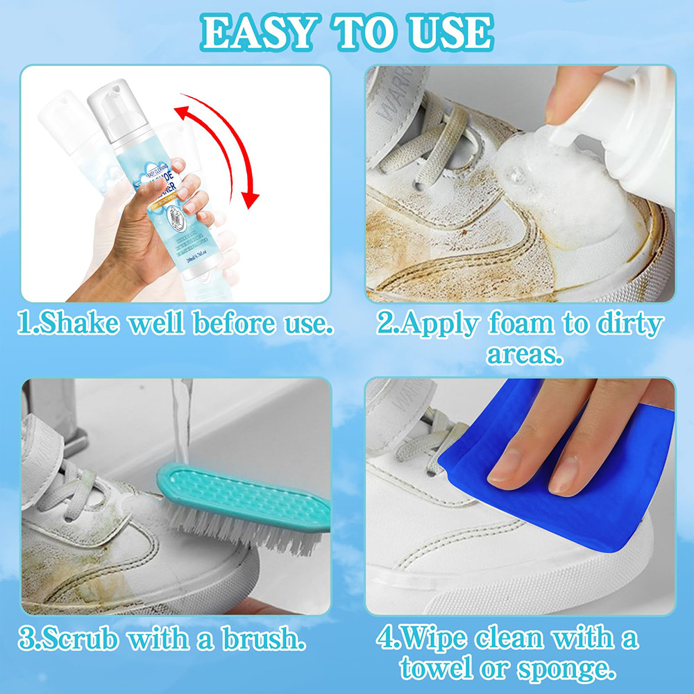 Kit de nettoyage de chaussures - Sneaker Shoe Care Kit avis et prix